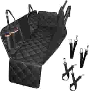 Capa Protetora Pet Impermeável Para Banco De Carro Com Cinto