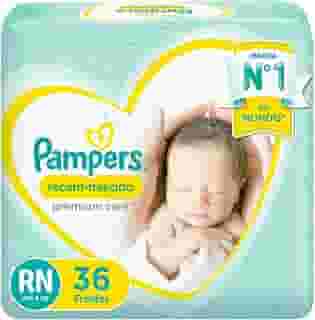 Fralda Pampers Premium Care RN - 36 fraldas
