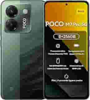 Xiaomi Smartphone POCO M7 Pro 5G 256GB | 8GB/12GB RAM | Processador Ultra Potente Dimensity 7025 | Tela AMOLED FHD+ 120Hz com Proteção Ocular | Bateria 5110mAh com 45W Turbo Charge (Verde, 8+256GB)
