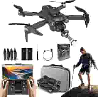 Drone Com Camera Drone Profissional 6K HD câmeras com Fluxo óptico FPV Mini Controle Remoto DroneQuadricóptero Com Bolsa De Transporte LS-S1S