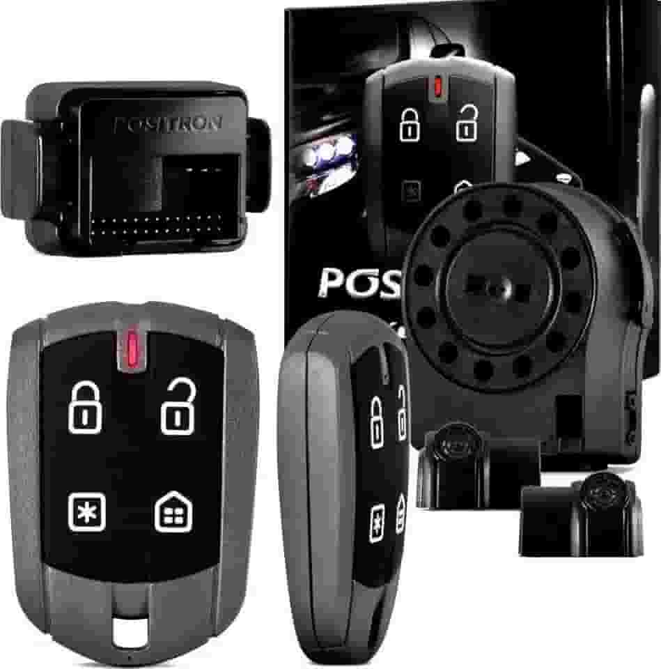 Alarme Keyless Com Trava Automática 330, Positron, 10975000, Bloqueador De Veículo