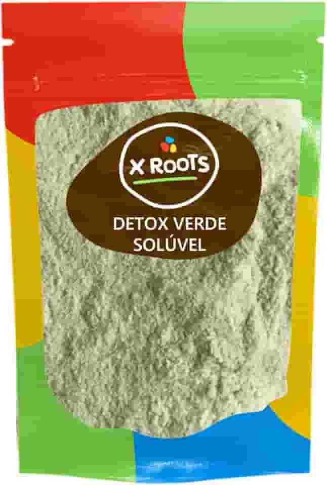 Detox Verde Solúvel Ajuda Inflamação 500gr - X Roots