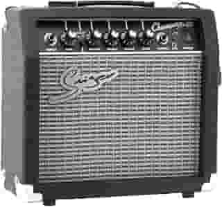 20W Amplificador Guitarra, Amplificador, 28 * 25 * 11.5 cm para Prática Conjunta e Desempenho