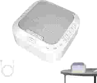 Máquina de Ruído Branco Portátil com 28 Sons Relaxantes - Recarregável USB, Temporizador para Dormir + Luz Noturna Suave - Ideal para Bebês, Crianças e Adultos