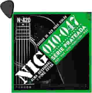 Encordoamento Para Violão Aço 6 Cordas Nig 010/047 N420
