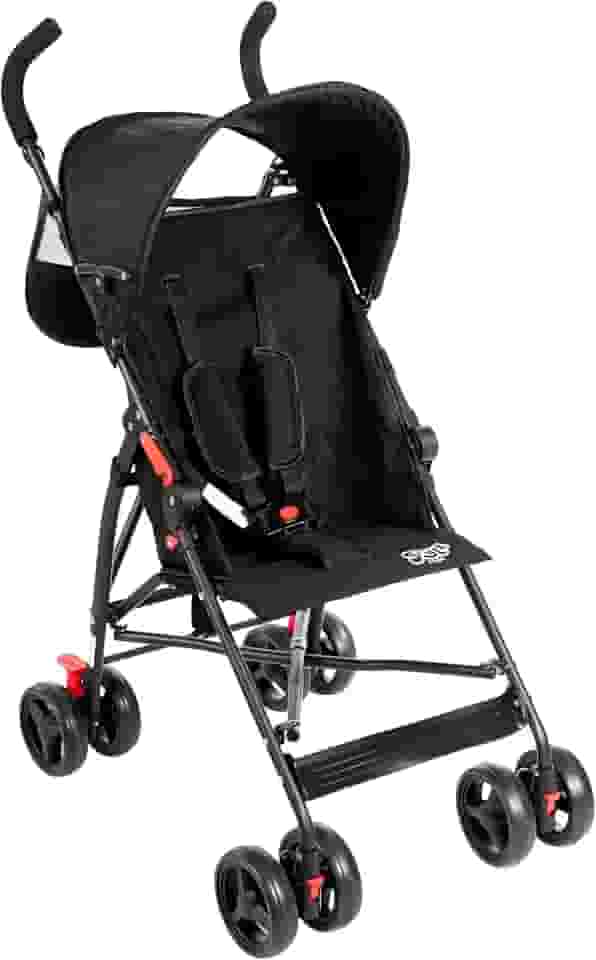 Carrinho de Bebê Passeio Guarda Chuva Styll Baby Preto