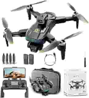 Drone Com Camera GPS Drone Profissional 1080p HD 4K FPV WiFi Mini Controle Remoto DroneQuadricóptero Posicionamento de fluxo óptico por GPS Alimentação sem Escovas FBA