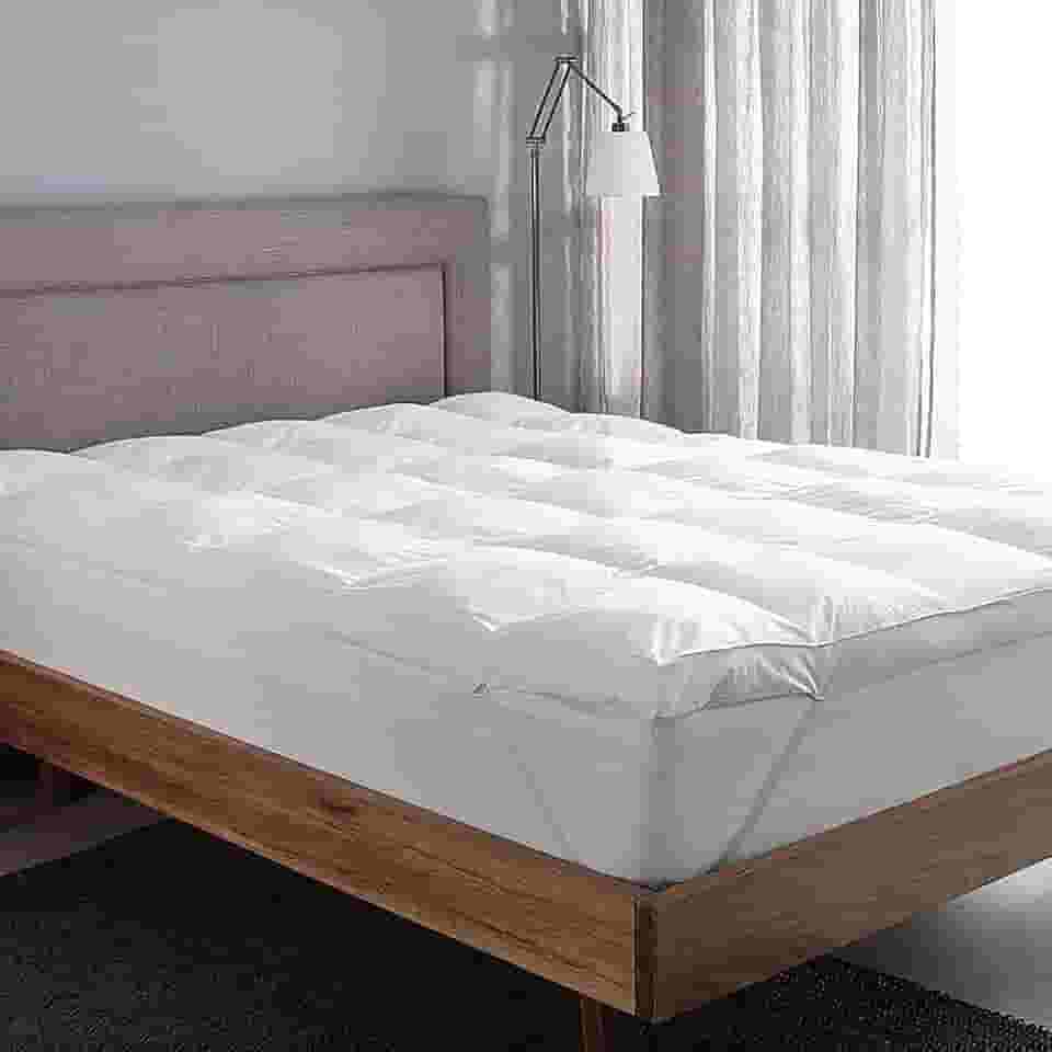 Buddemeyer Pillow Top Solteiro Vision Fill100% Algodão Branco