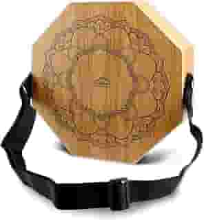 EASTROCK Cajon Portátil - Tambor de Mão Com Dois Tons e Fio de Caixa