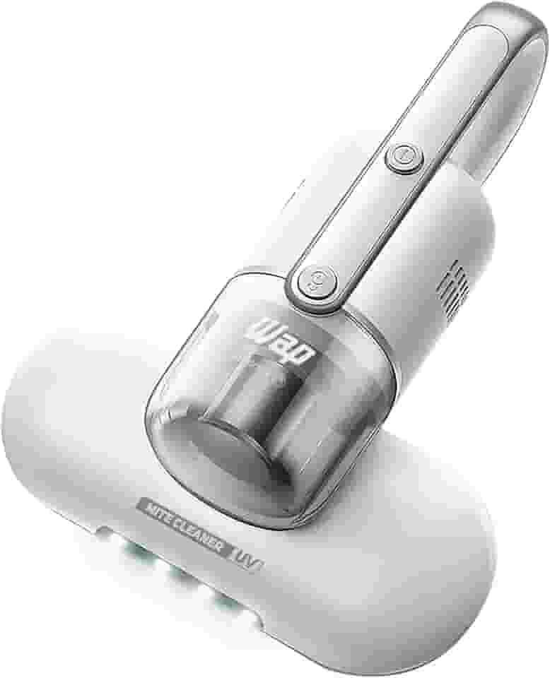 WAP Aspirador de Pó Antiácaro MITE CLEANER UV 3 em 1, Portátil, 360ml, com Filtragem Dupla e Luz UV, 90mbar 400W 220V
