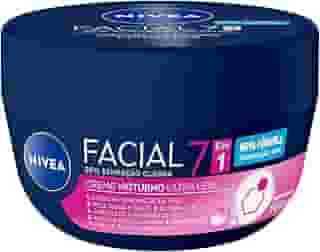 NIVEA Creme Facial Noturno - O potinho noturno dos queridinhos da hidratação facial, auxilia a renovação celular e hidrata profundamente a pele enquanto você dorme - 100g