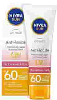 NIVEA SUN Protetor Solar UV Face Q10 Anti-Idade FPS 60 50ml
