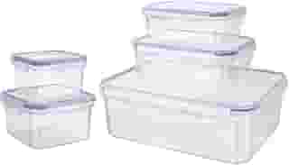 Euro Home - Conjunto Pote Hermético, 5 Peças - PLA3604-AZ