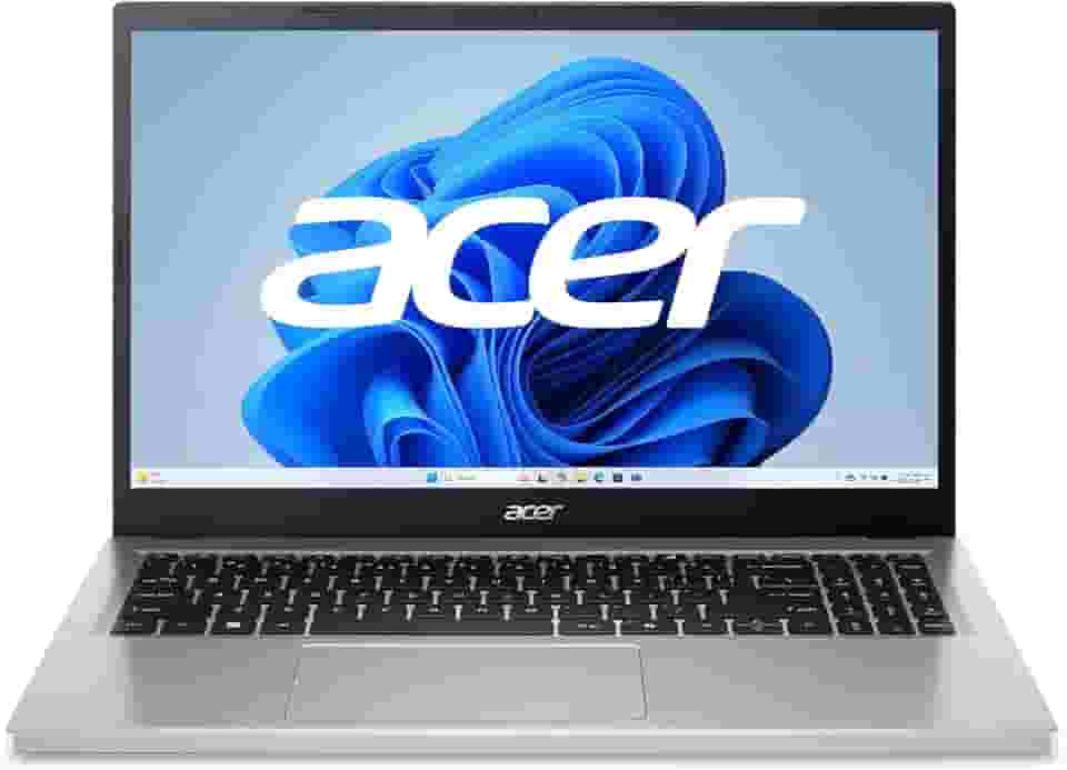 acer Aspire Go 15 AI Ready Laptop | visualização IPS FHD de 15,6 polegadas (1920 x 1080), Processador Intel Core 3 N355 | gráficos Intel | 8 GB DDR5 | 128 GB UFS | Wi-Fi 6 | Windows 1indows 128 1 Home