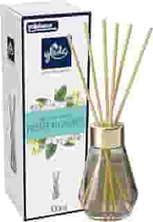 Glade Aromatizador de Ambiente, Difusor Aroma Fresh Flowers Sal Marinho e Flores Tropicais, 100ml e 6 Varetas