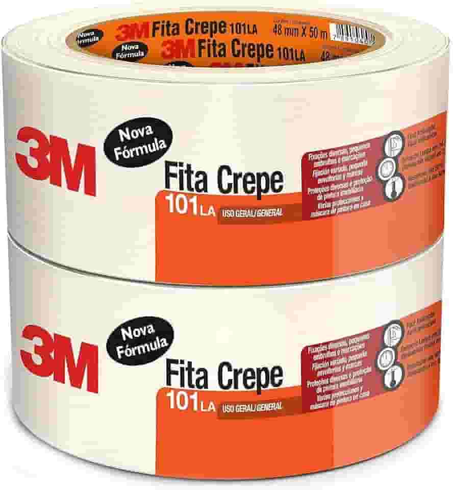 Fita Crepe Escolar 101 48Mmx50M. Pacote Com 02-60402