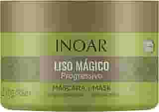 Inoar, Liso Mágico Máscara Capilar – Alinhamento, Hidratação e Efeito Liso Progressivo com Óleo de Argan - 250g