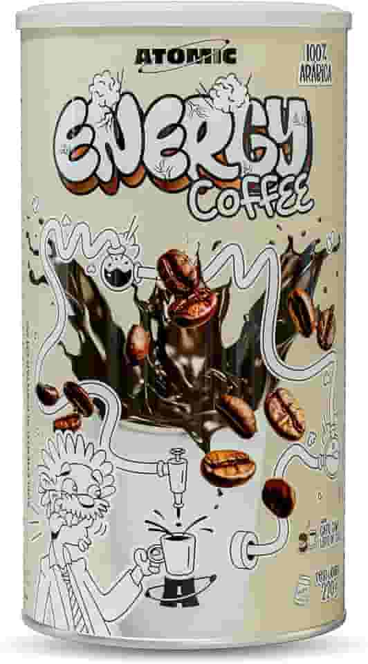 Energy Coffee 220g Atomic Labs - Linha super coffee Pré treino e Termogênico