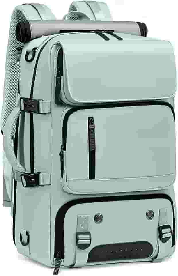 Mochila Reforçada com Compartimentos para Notebook e Tablet – Resistente à Água, USB, Engate de Mala – Masculina e Feminina para Viagem, Trabalho e Dia a Dia