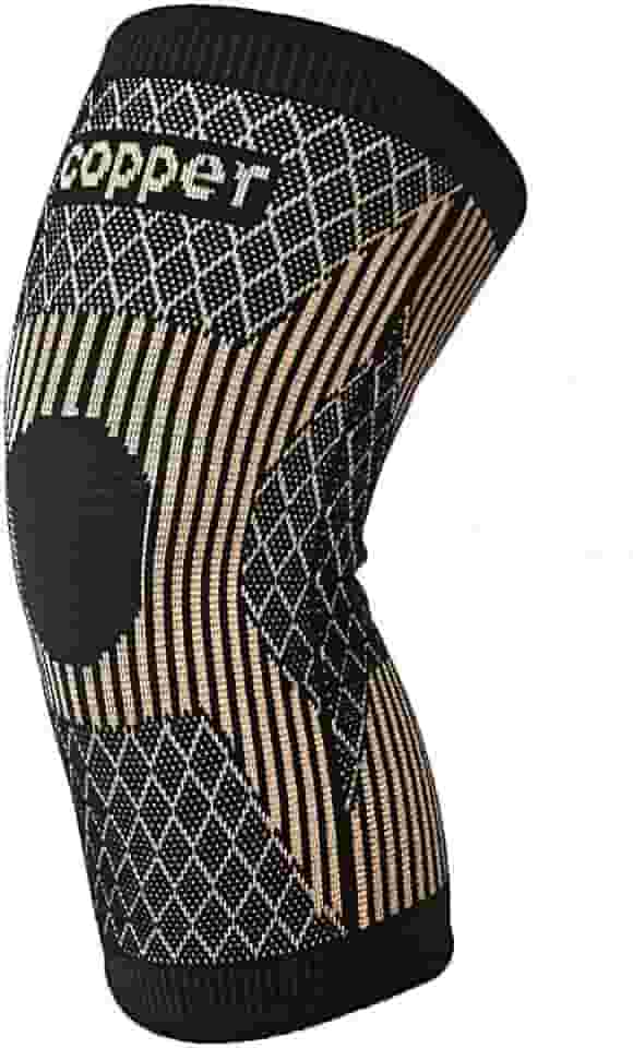 SHENGYADE Joelheira para mulheres e homens, joelheiras de cobre para dor no joelho e suporte, manga de compressão de fibra de íons de cobre para corrida, ruptura do menisco, ACL, alívio da dor nas