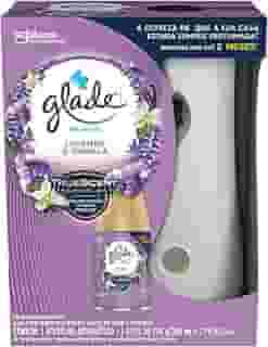 Glade Aromatizador de Ambiente Automático, Lavanda e Baunilha, Kit Aparelho e Refil 260ml