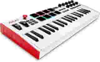 Controlador MIDI USB Akai Professional MPK Mini Plus - Teclado de 37 Mini Teclas Edição Limitada Branca