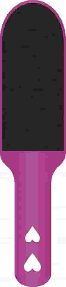 Marco Boni Lixa Côncava De Plástico Para Pés 2 Faces 6033 Cores Sortidas 1 Unidade