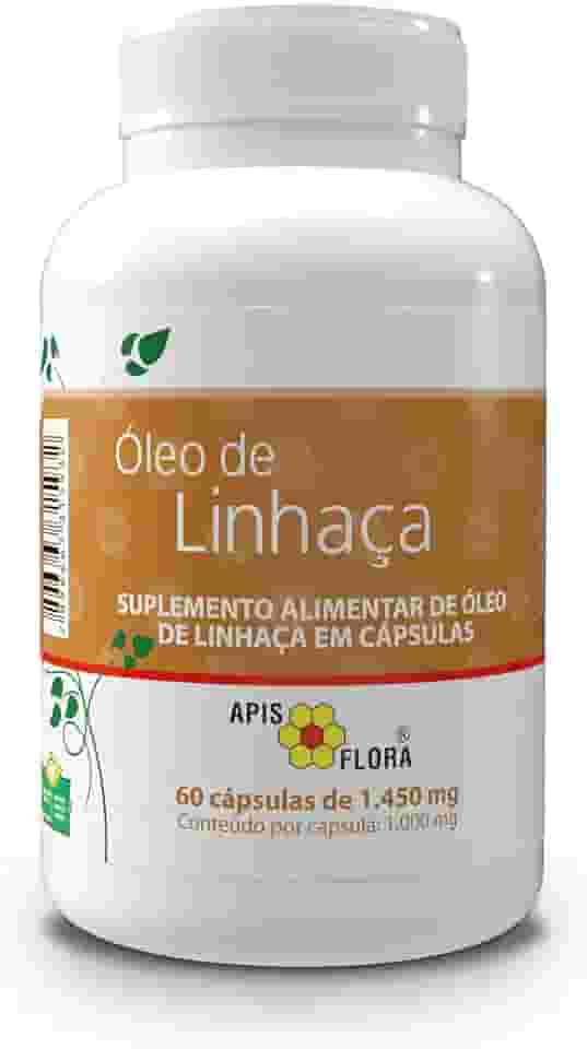 Apis Flora Óleo De Linhaça - 60 Cápsulas De 1 G