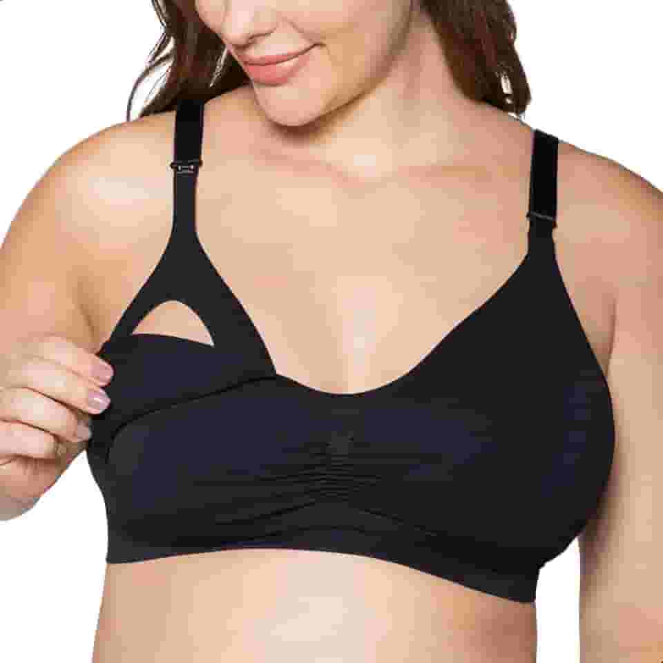 Sutiã Amamentação Lupo Sem Costura Com Fecho Click Sem Bojo