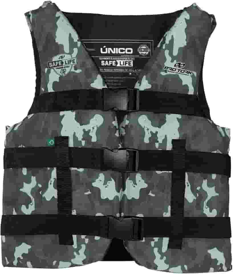 Colete Salva Vidas Auxiliar de Flutuação Pro Tork Safe Life – De 40-140 Kg