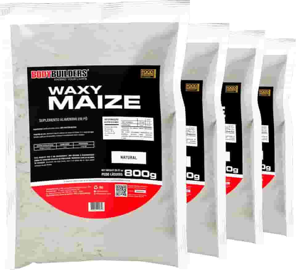 Kit 4x Waxy Maize 800g - Bodybuilders