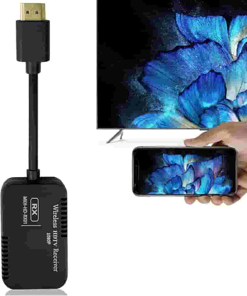 MAGIC BLOCK Adaptador De Espelhamento Tela Hdtv 1080P G2Pro, Compatível Apenas Com Vídeo E Áudio Celulares/Tablets/Laptops Para Tv/Projetor/Monitor, Aplicativos Gratuitos Ios (Sem Assinatura), Não F