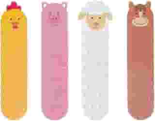 BUBA Kit lixas de unha fazendinha, Multicolorido