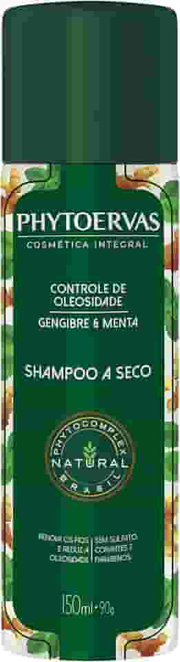 Phytoervas Phyto Shampoo Seco Controle Oleosidade 150Ml Verde