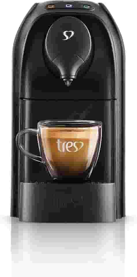 Cafeteira Espresso Passione Preta, 220V - TRES 3 Corações