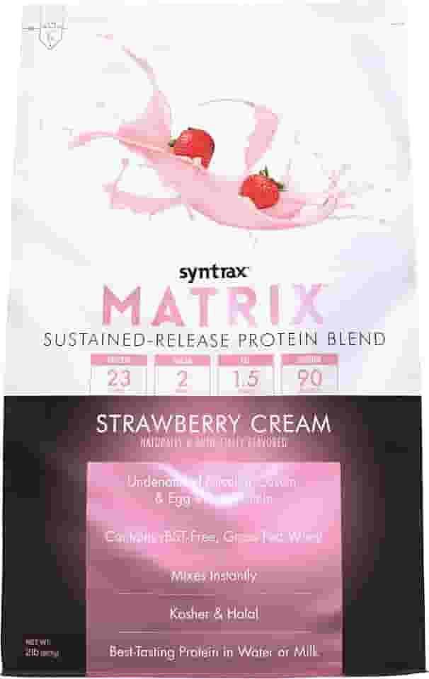 Matrix 2.0 Protein Blend (907G) - Strawberry Crean, Syntrax