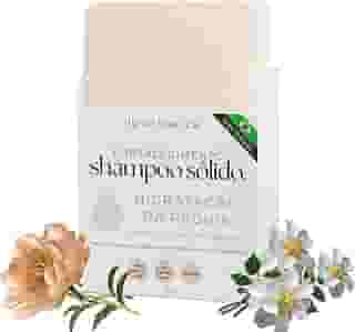 Luce Bianca Shampoo Sólido Fortalecimento, Hidratação e Brilho da Peônia e Chá Branco, Vegano, Sem Parabenos, Sem Sulfato 100g