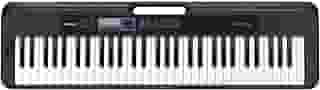 TECLADO MUSICAL CASIOTONE BÁSICO, CASIO, CT-S300C2-BR PRETO