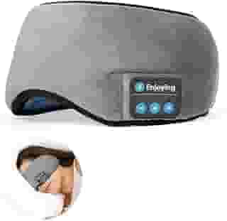 Máscara De Dormir Bluetooth 5.0 Com Fones De Ouvido Sem Fio Sono Profundo Relaxante Viagem Confortável