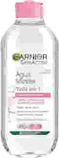 Garnier SkinActive Água Micelar de Limpeza Tudo em 1, Solução Demaquilante que Limpa, Tonifica e Remove Oleosidade, Fórmula Suave Sem Álcool para Todos os Tipos de Pele, 400ml