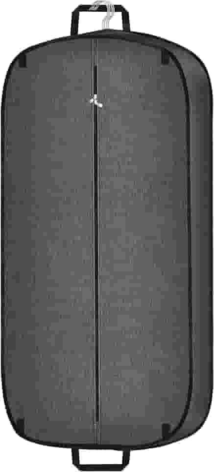 Bolsa de vestuário resistente à prova d'água para viagens, bolsa de terno resistente a rasgos para homens, viagens, ternos, smoking, casacos, uniforme. 107 cm