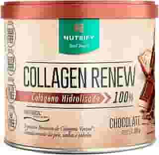 Nutrify - Collagen Renew Chocolate 300G - Colágeno Hidrolisado Verisol - Saúde e Beleza - Sabor Chocolate