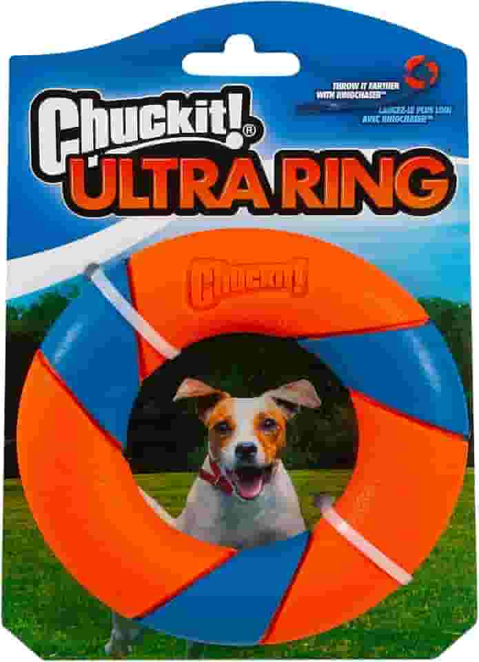 Chuckit! Brinquedo para cães ao ar livre UltraRing Buscar e Chase