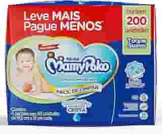 MamyPoko Lenços Umedecidos Toque Suave 200 Unidades