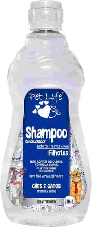 Shampoo Filhotes Pet Life Cães e Gatos 540 mL