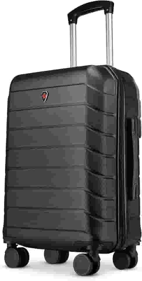 Mala de Viagem Bordo Cabine para 10Kg em fibra ABS Holysun! Turquia Preto