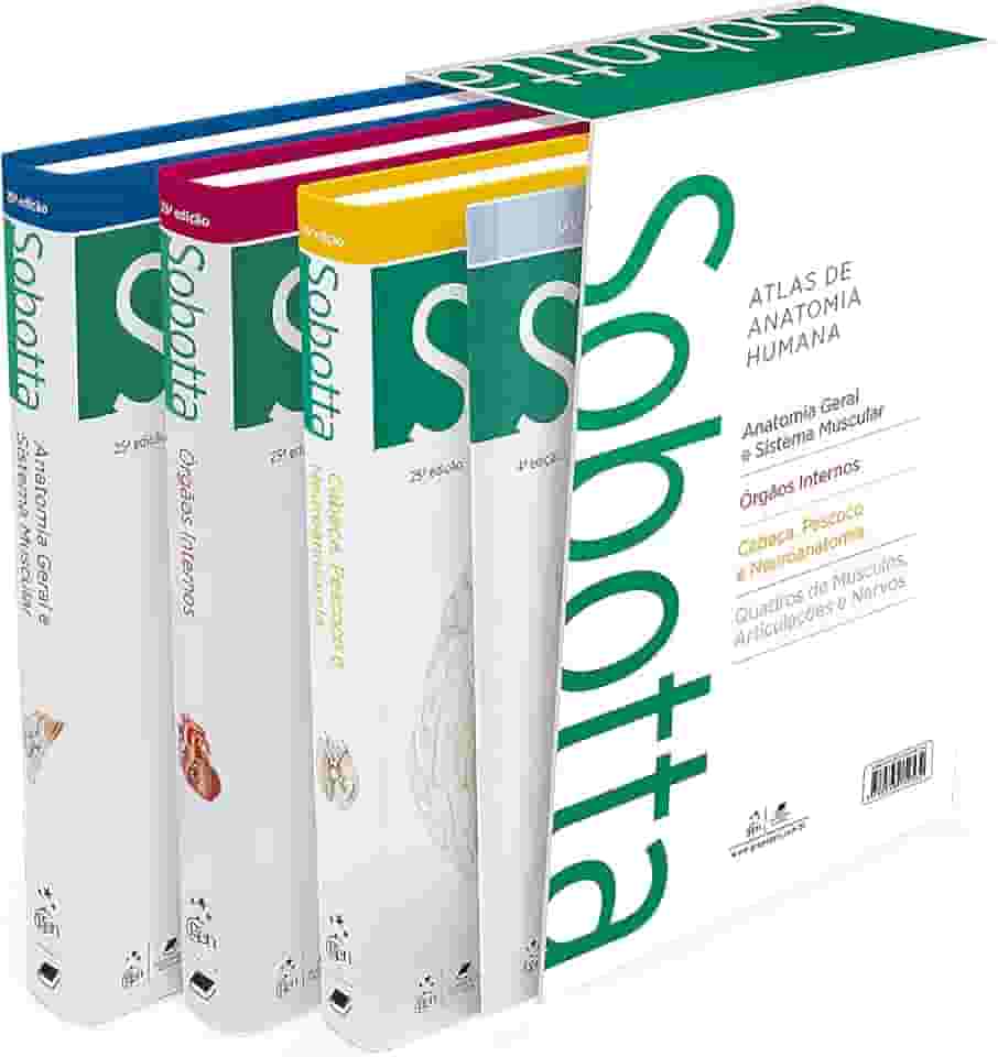 Sobotta Atlas de Anatomia Humana - 3 Volumes