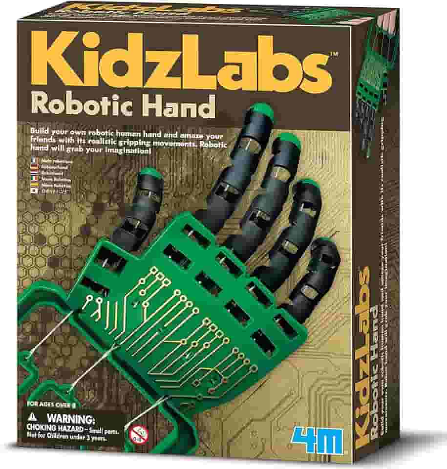 Mão Robótica Kidz Labs, 4M, multicolorido