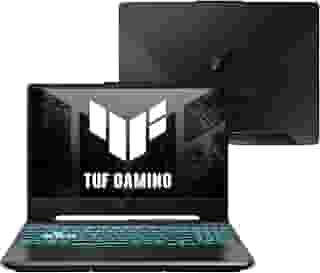 Notebook ASUS TUF Gaming A15, RTX 3050, AMD RYZEN 7, 16 GB, 512 GB SSD, W11 Home, Tela 15.6'' FHD, Graphite Black - FA506NCR-HN088W