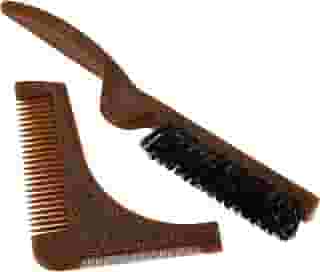 ZKMAGIC Kit Barbeiro (Escova Barba/Pente Modelor) Eco Line Marilu